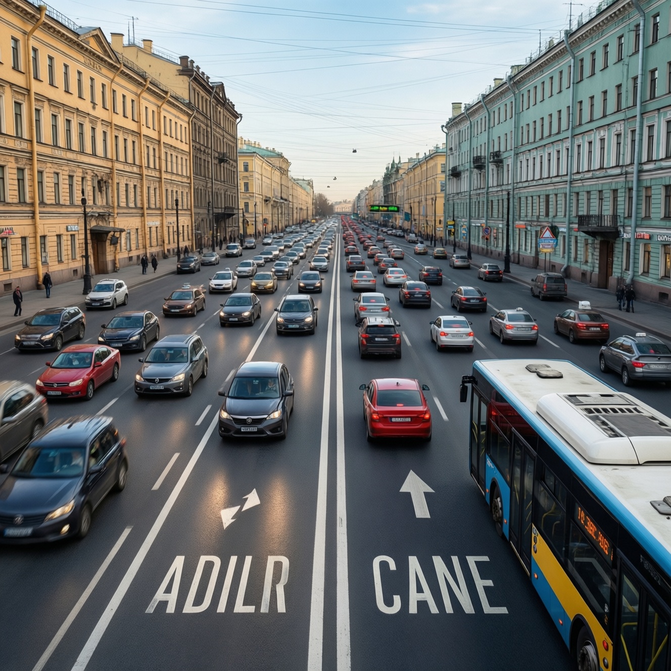 Петербург без пробок: выделенные полосы, эксперимент и эффект на трафик по районам