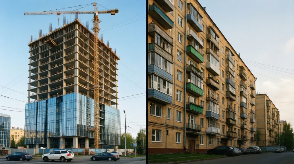 Рынок жилья Петербурга: новостройки vs вторичка, динамика цен по районам, ипотечные тренды - иллюстрация