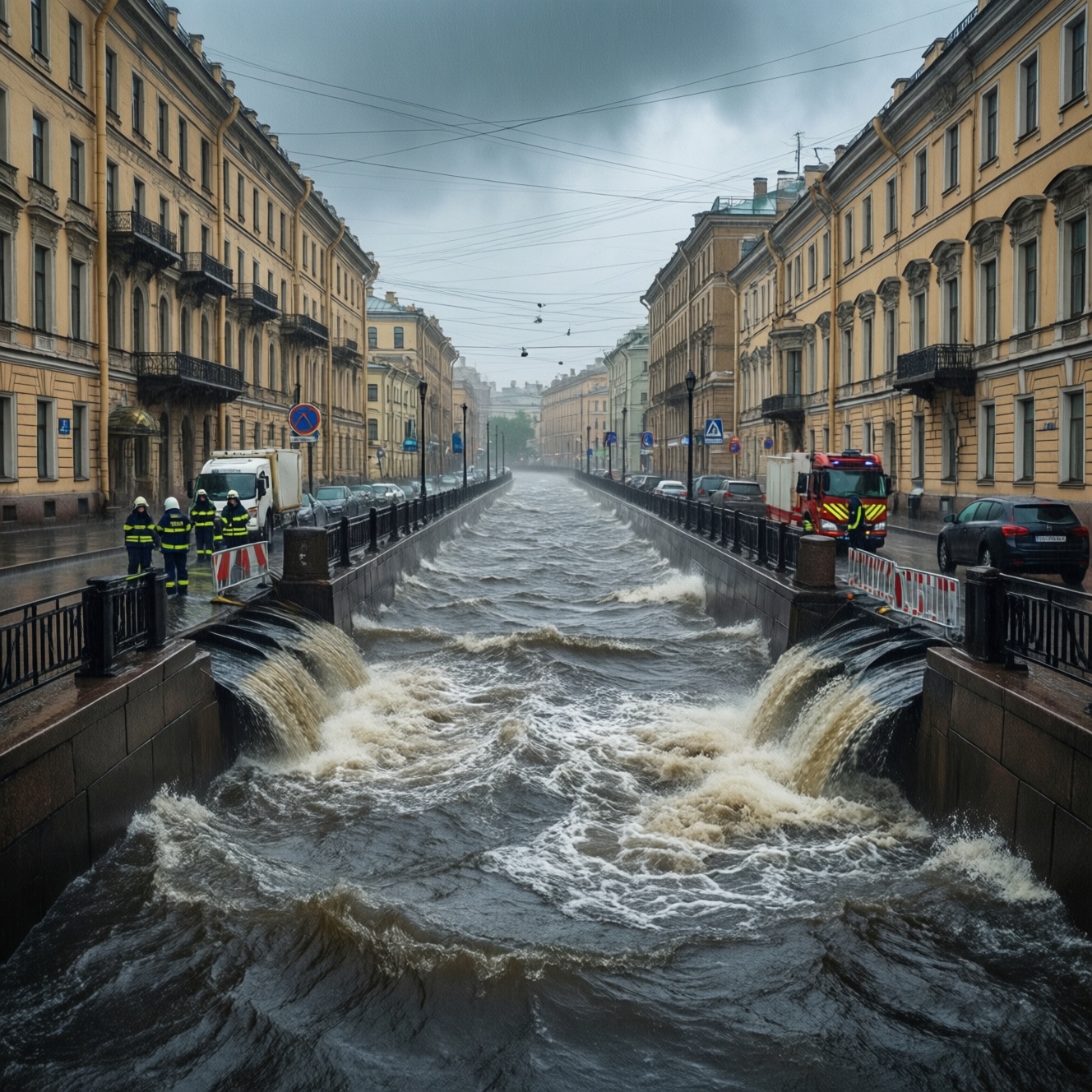 Петербург и климатические риски: готов ли город к наводнениям и ливням?